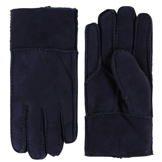 Laimbock heren handschoenen Drammen navy - donker blauw