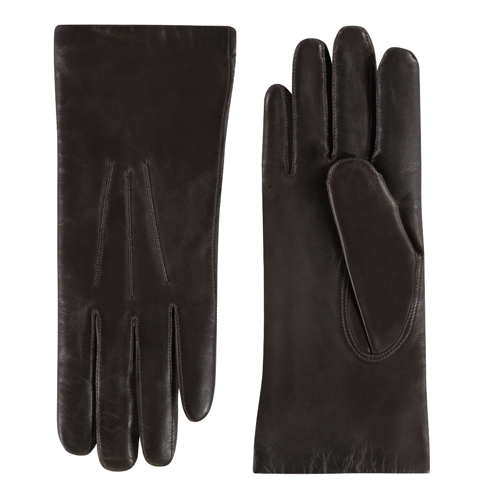 Laimbock dames handschoenen Aberdeen teak - donker bruin