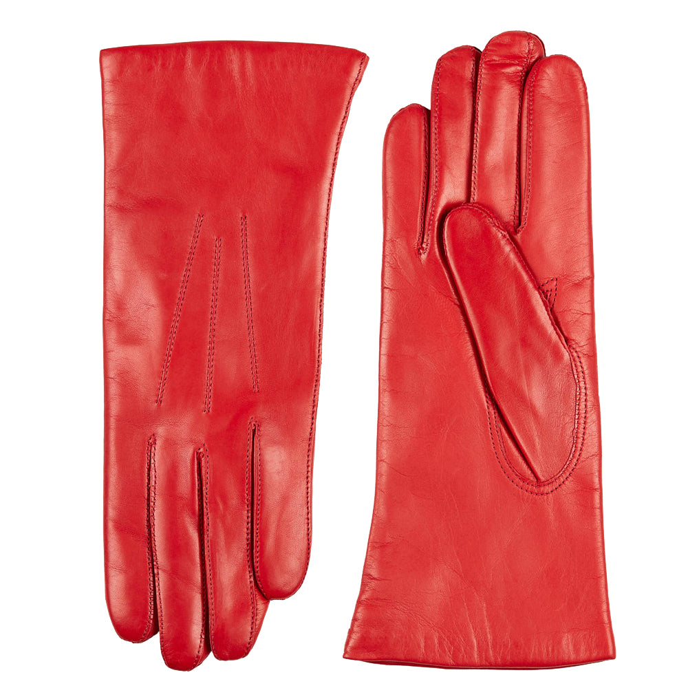 Laimbock dames handschoenen Aberdeen laque - rood
