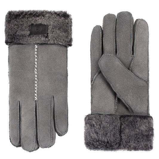 Glove It Brighton gevoerde handschoenen grijs