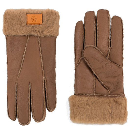 Glove It Sheffield gevoerde handschoenen bruin