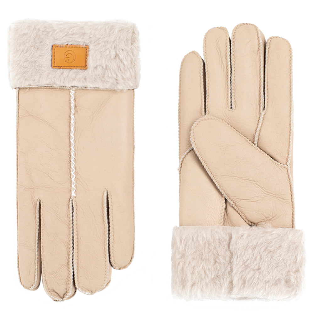 Glove It Swindon gevoerde handschoenen beige