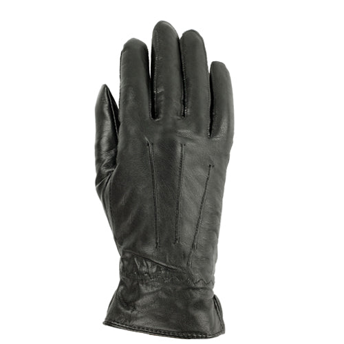 Laimbock handschoenen Coventry zwart gevoerd